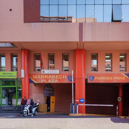 Appartement Haut Standing Gueliz Plaza Avec Vue Marrakesh Bagian luar foto